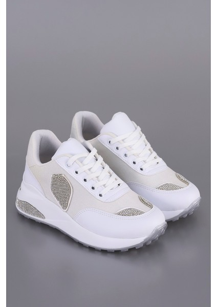 Mdl 991 Taş Detaylı Bağcıklı Spor Ayakkabı fiyatları