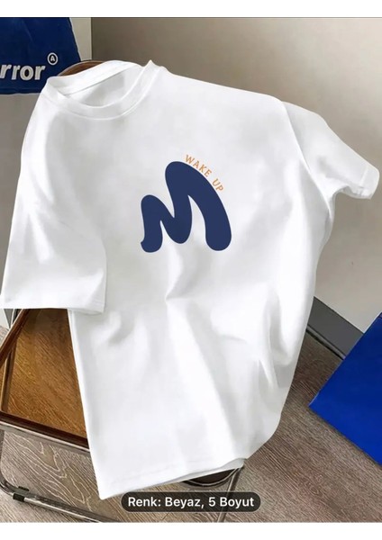 Yaratıcı Grafik Baskılı Erkeklerin Yaratıcı Üstü, Rahat Kısa Kollu Crew Neck T-Shirt,erkek Giyim