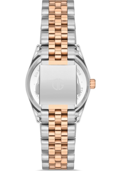 Davıd Guner Rose Beyaz Kaplamalı Gri Kadranlı Kadın Kol Saati DG-8383LA-E9 modelleri