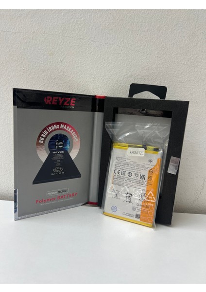 Reyze Redmi 12-C BN5K Batarya güçlendirilmiş devre koruma 4900 mah