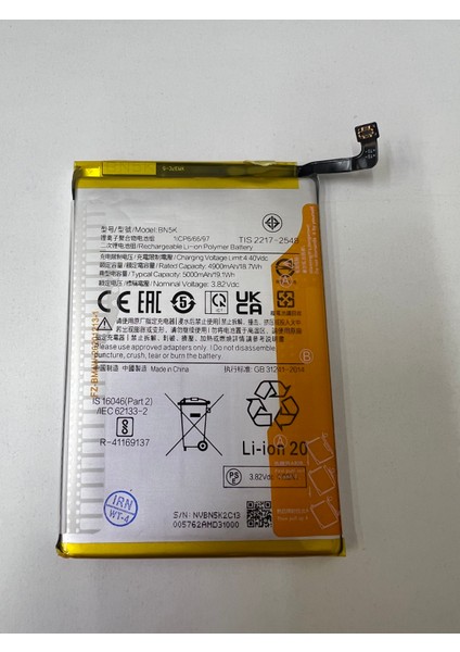 Reyze Redmi 12-C BN5K Batarya güçlendirilmiş devre koruma 4900 mah fiyatları