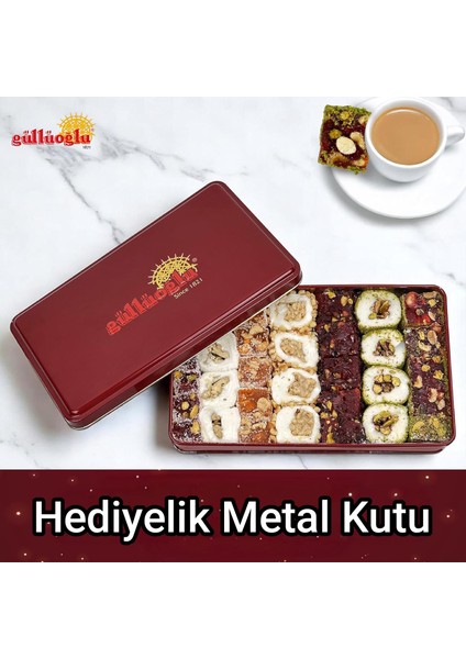Metal Kutu Spesiyal Lokum 750 gr fiyatları