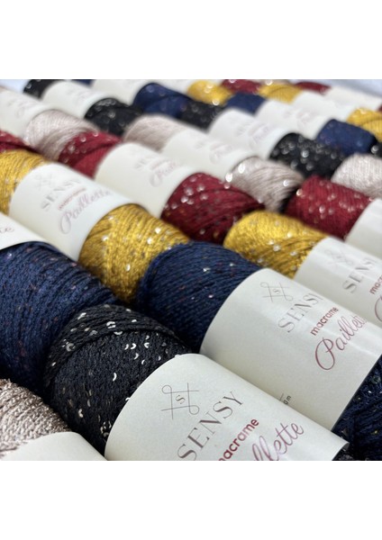 Paillette Pullu Polyester Makrome Ipi Polyester Pullu Makrome Ip Pullu Çanta Ipliği modelleri