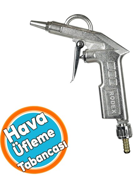 Kompresör Hava Üfleme Tabancası Metal 30 mm
