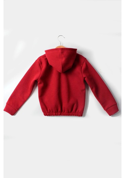 Çocuksan Kız Çocuk Happınes Sweatshirt - Çocuksan - Sweatshirt - Kırmızı - 10 Yaş - CS2023000072-4287