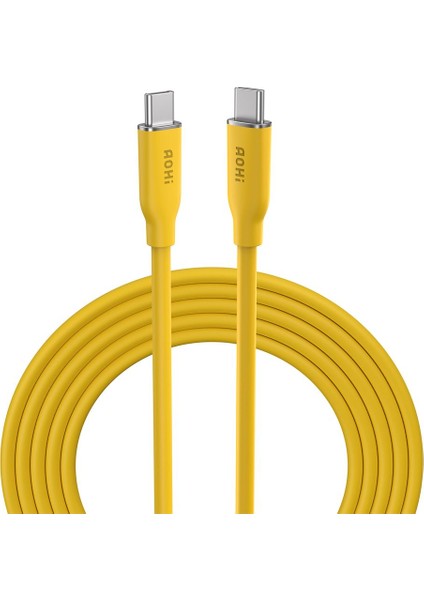 Magcube 67W 2 Portlu Şarj Adaptörü, 140W 1m Pd 3.1 480MBPS Süper Hızlı Şarj/data Kablosu Seti