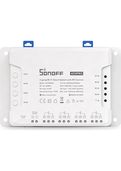 4chpror3 4 Kanallı Akıllı Röle 5 Adet