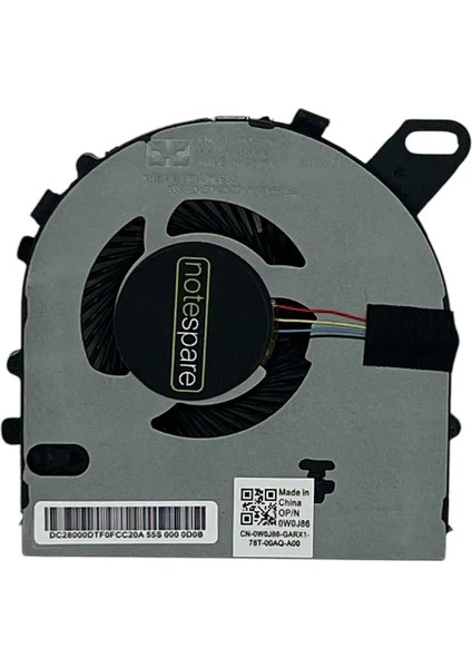 Dell Uyumlu Vostro 14-5468 G50WP81N, 14-5468 G6006F45N Cpu Fan, Işlemci Fanı