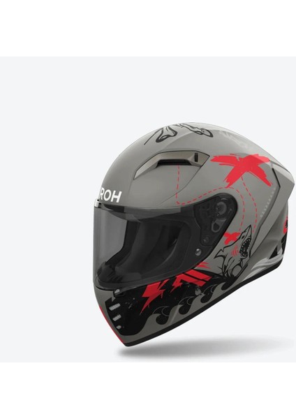 Aıroh Connor Desperado Orange Matt Kask