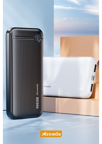 Azeada PD-P107 5V-2A 10000MAH Power Bank - Beyaz