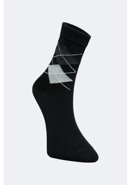 3'lü Ekoseli Erkek Çocuk Soket Çorap fırsatları