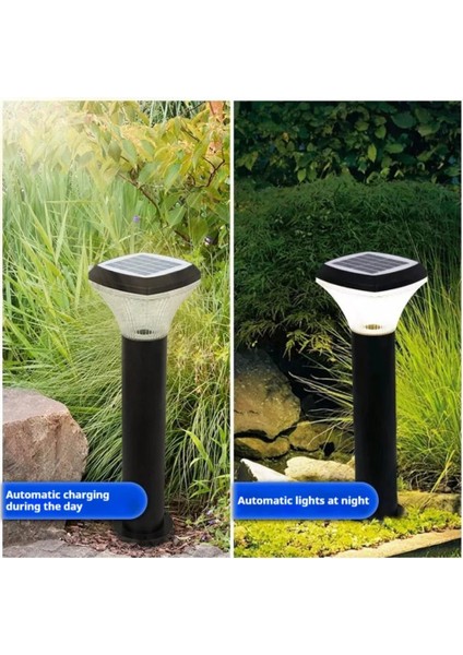 100WATT Güneş Enerjili Solar Bahçe Armatürü ( 60CM Direkli ) fırsatları