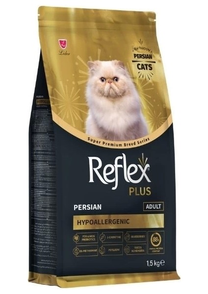 Reflex Plus Persian Tavuklu ve Yaban Mersinli Yetişkin Kedi Maması 1.5 kg