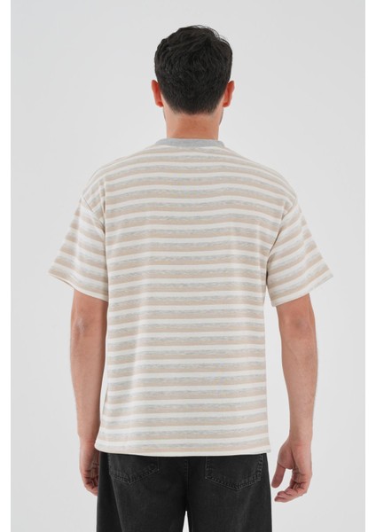 Alexandergardı Cep Detaylı Çizgili T-Shirt modelleri