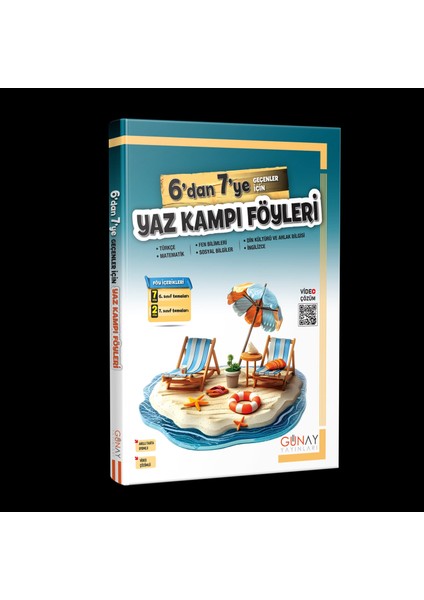 6'dan 7'ye Geçenler Için Yaz Kampı Föyleri Tüm Dersler