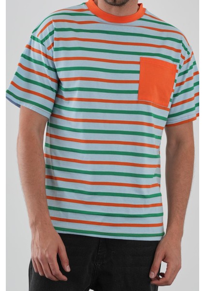 Alexandergardı Cep Detaylı Çizgili T-Shirt fiyatları