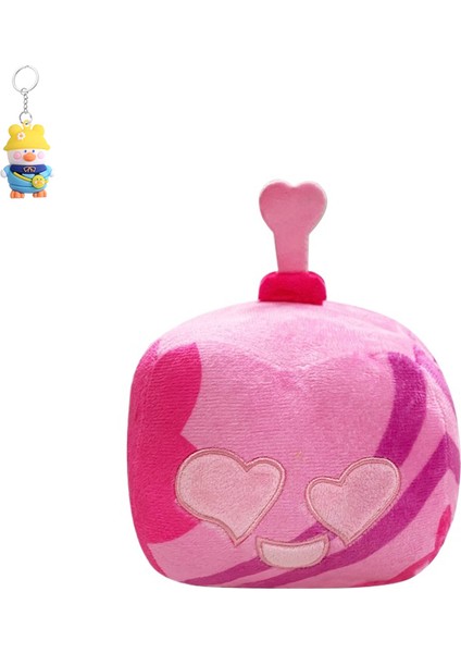 Blox Meyveleri Oyun Çevresel Aksesuarları Bebek Leopar Kutusu Peluş Oyuncak Mor Kutu Bebek (Yurt Dışından)