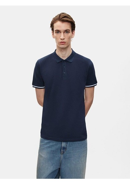 Ltb Kelebe Erkek Polo Yaka Kısa Kol T-Shirt 1225841846089