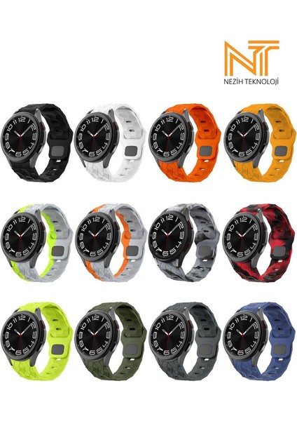 Samsung Galaxy Watch Fe / 4 / 5 / 5 Pro / 6 / 7 40 42 44 46MM Uyumlu Silikon Kordon fiyatları