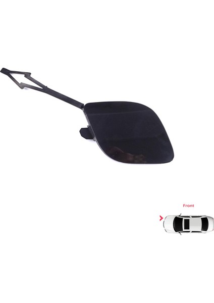 BSP1206 Renault Clio Mk5 V B7 Bja 2019-2023 Makyajsız Kasa Için Ön Tampon Çeki Demiri Kapağı Astarlı