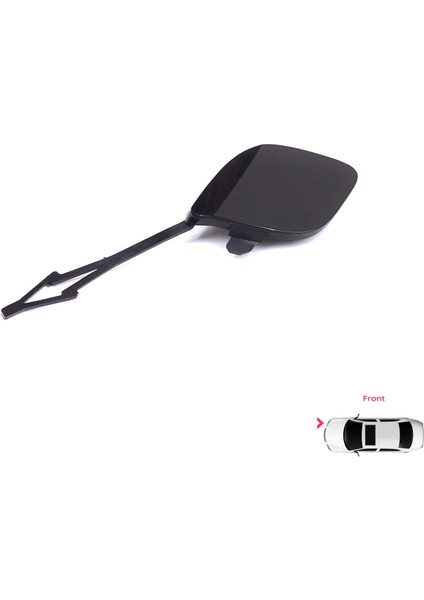 BSP1206 Renault Clio Mk5 V B7 Bja 2019-2023 Makyajsız Kasa Için Ön Tampon Çeki Demiri Kapağı Astarlı fırsatları