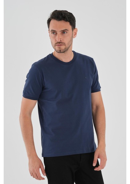 Pierre Cardin Bisiklet Yaka Basic T-shirt