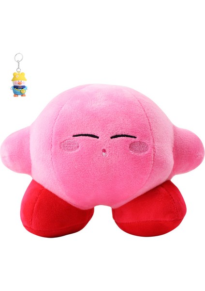 Pembe Yıldız Kirby Yuvarlak Yastık Peluş Bebek Kirby Oyunu Vadodi Oyuncak Sevimli Bebek (Yurt Dışından)