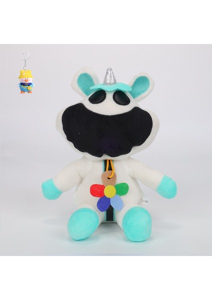 Poppy Playtime Poppy Oyunu Basitleş Tirilmişmor Kedi Peluş Oyuncak (Yurt Dışından)