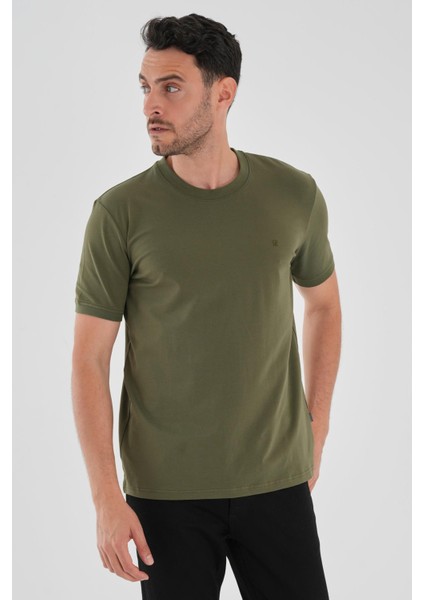 Pierre Cardin Bisiklet Yaka Basic T-shirt