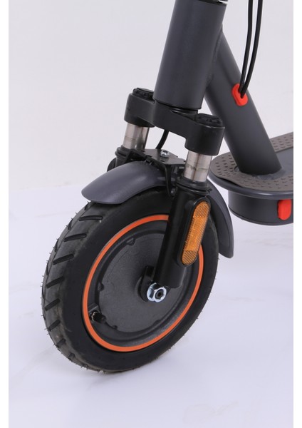 T-Scooter Ts1 250W Katlanabilir Elektrikli Scooter Siyah-Gri