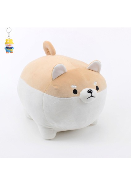 Corgi Köpek Şişman Chai Köpek Yavrusu Yastık Bebek Peluş Oyuncak Köpek Bebek Büyük Uyku Uzun Yastık (Yurt Dışından)