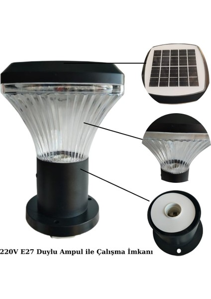 100WATT Güneş Enerjili Solar Set/baba Üstü Bahçe Armatürü modelleri