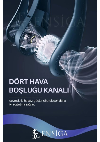 Yeni Nesil 3 Kademe Hızlı Hava Soğutma Serinletme Fan Portatif Boyun Fanı modelleri