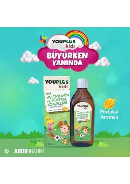 Kids Vm Multivitamin ve Mineral Kompleksi 150 ml 3 Adet