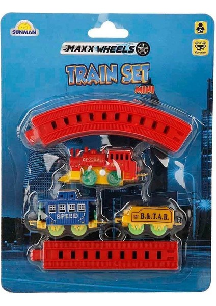 2559 Maxx Wheels Mini Tren Seti 11 Parça -Sunman
