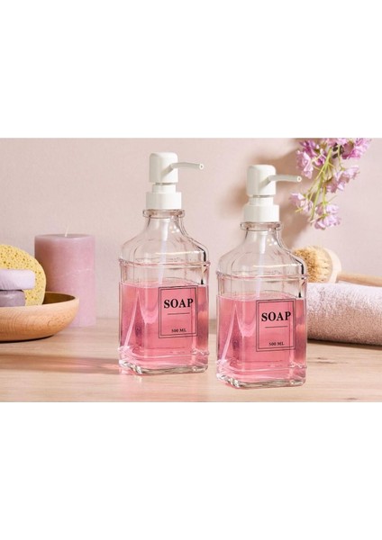 Purlin 2'li Sıvı Sabunluk 500-500 ml