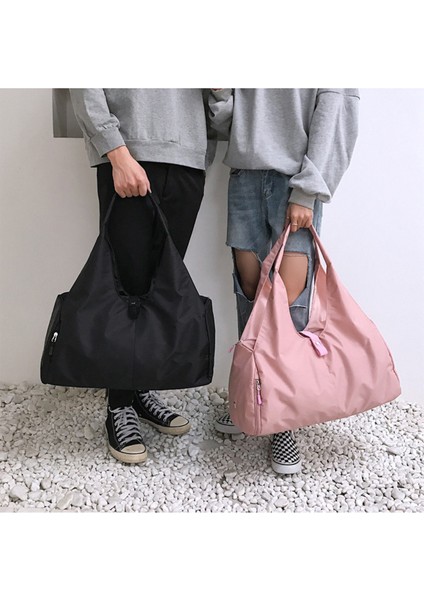 Mat Taşımalı Omuz Çantası Pembe