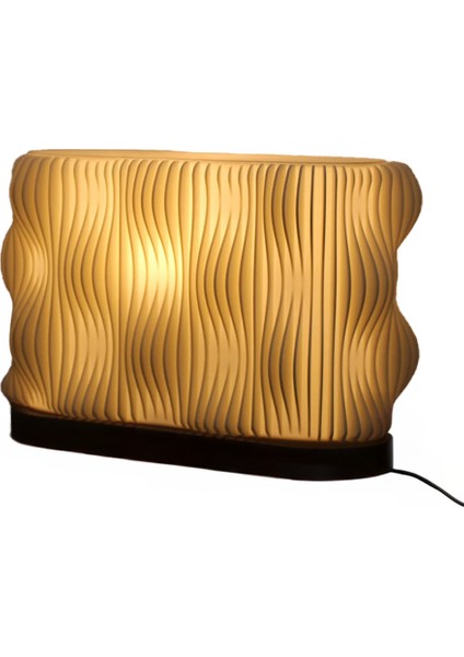 Estetik Kıvrımlarıyla Modern LED Masa Işığı