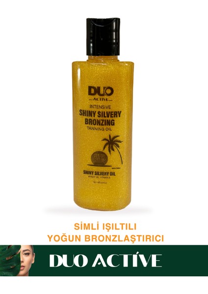 Shiny Silvery Bronzing Simli Işıltılı Yoğun Bronzlaştırıcı