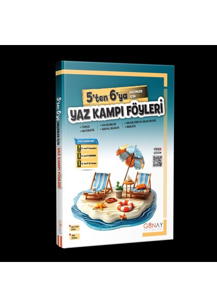 5'ten 6'ya Geçenler Için Yaz Kampı Föyleri Tüm Dersler