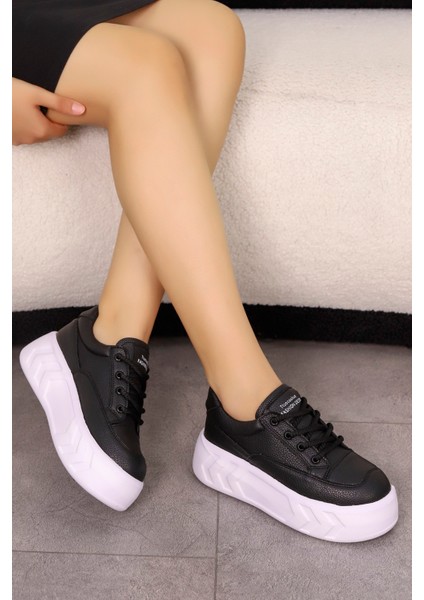 Dm 6601 Yüksek Tabanlı Bağcıklı Spor Ayakkabı fırsatları