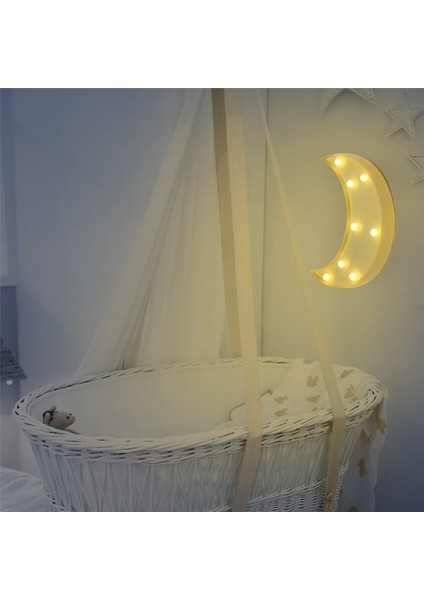 Dekoratif LED Ay Gece Lambası