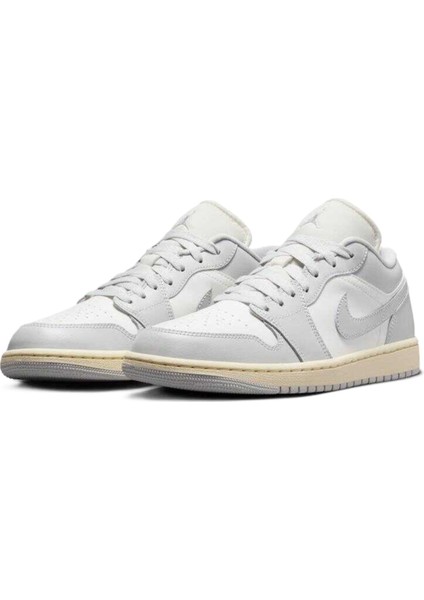 Air Jordan 1 Low Womens Leather Sneaker Hakiki Deri Kadın Günlük Spor Ayakkabı Beyaz modelleri