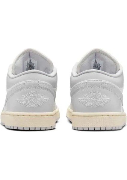 Air Jordan 1 Low Womens Leather Sneaker Hakiki Deri Kadın Günlük Spor Ayakkabı Beyaz fırsatları