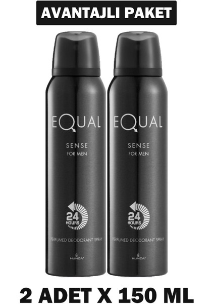 Deodorant Sense Bay 150 ml 2 Adet