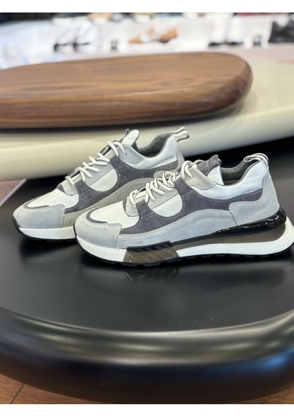 1098 Beyaz Füme Hakiki Deri Erkek Sneakers fiyatları