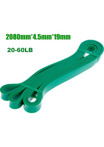 Yeşil 19MM Stili 6 Bant Çekme Halatı Fitness Egzersizleri Direnç Bantları Elastik Bant Lateks Fitness Ekipmanları Vücut Eğitimi Genişletici Egzersiz Yoga (Yurt Dışından)