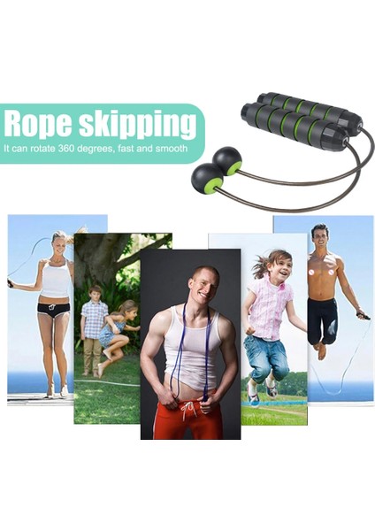 Kırmızı Stil Akülü Top Yetişkin Spor Yağ Yakma Rulman Ağırlığı Ayarlanabilir Çelik Kablosuz Atlama Ipi Öğrenci Yarışması Atlama Ipi (Yurt Dışından) fırsatları