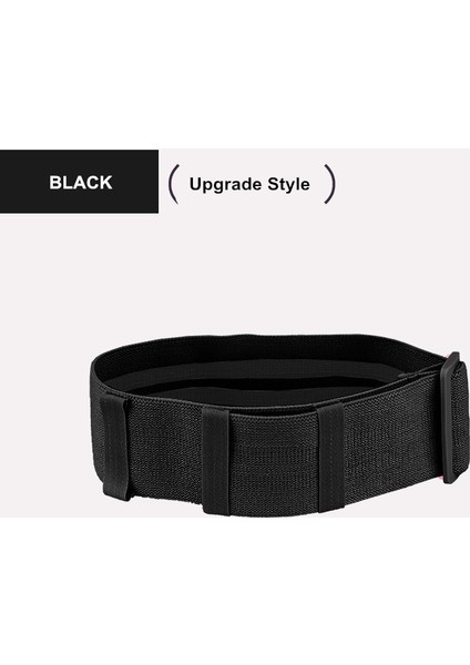 Siyah Stil M Beden Kadın Yoga Direnç Bandı Streç Direnç Halkası Ayarlanabilir Kalça Daire Lateks Kaymaz Elastik Itme Kalça Çömelme Gerginlik Bandı Erkekler (Yurt Dışından)