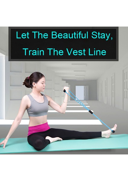 Gök Mavisi Tarzı 2022 Yeni Varış 8 Şekil Yoga Ralli Kayışı Streç Bant Halat Lateks Kauçuk Kol Direnci Fitness Egzersiz Pilates Yoga Salonu (Yurt Dışından)